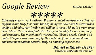 five star google review