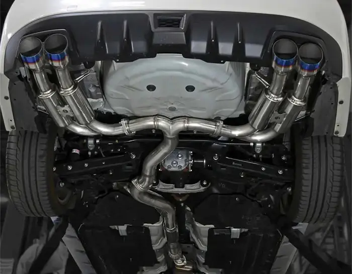 Full Cat-Back Exhaust System (Non-Resonated / Non-Valved)