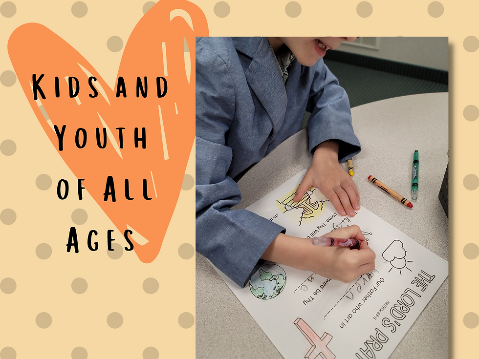 Miniatura: The Lord's Prayer For Kids, Youth Craft Booklet Activity, PDF  Printable Pages