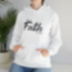 Miniature : "Have faith in God" sweatshirt hoodie for comfort, style, and warmth
