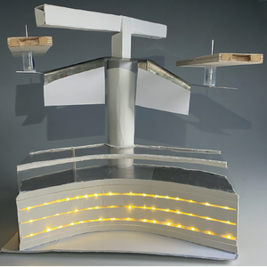 Sectional Model of Cafe 1:20