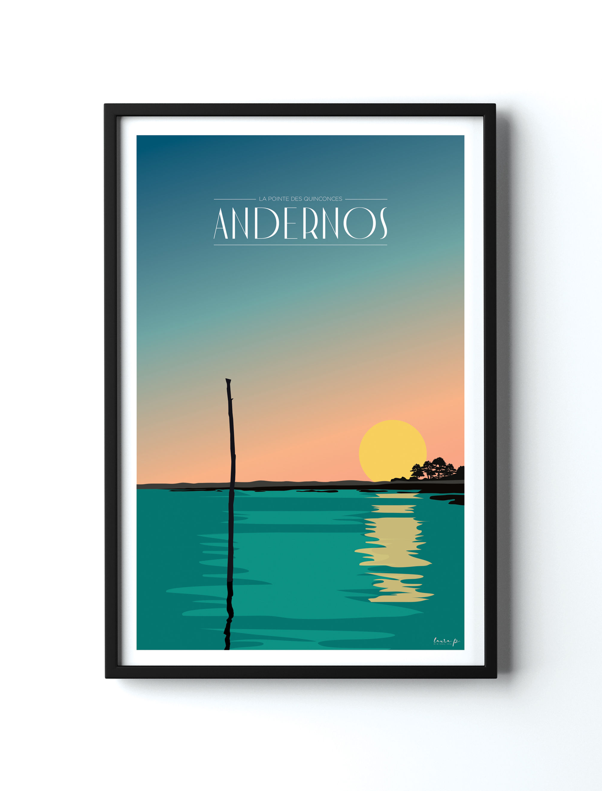 La Pointe des Quinconces - Andernos - 40x60