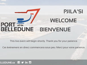Belledune Port Authority Virtual Annual General Meeting (AGM)