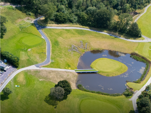 Wales' only island green at Penrhos Park
