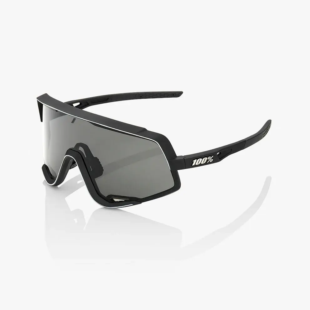 100% Glendale Soft Tact Black - Smoke Lens
