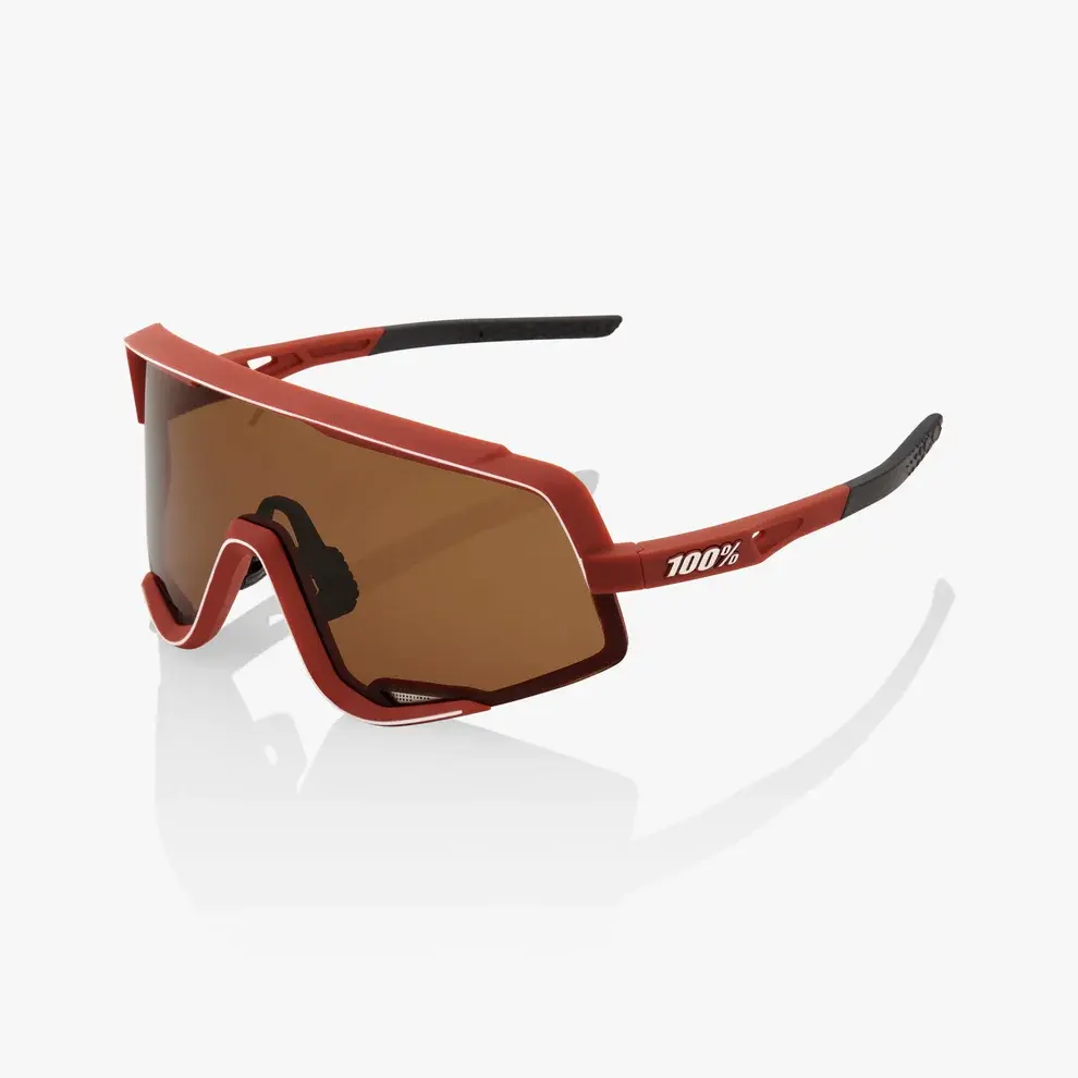 100% Glendale soft tact Bordeaux, Bronze lens