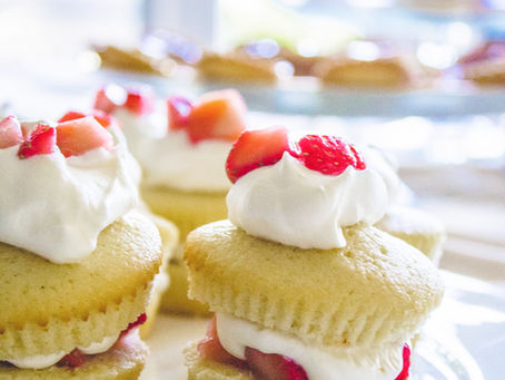 Strawberry Shortcake Cupcakes
