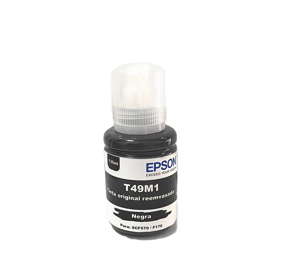 TINTA DE SUBLIMACION EPSON 140ml T49 PARA F170 Y F570