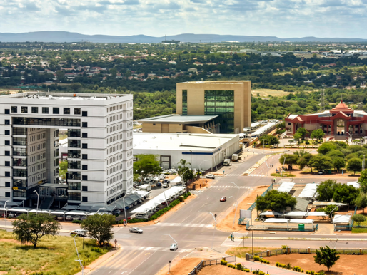 Who is designing THE CITY PLANNING FOR GABORONE?