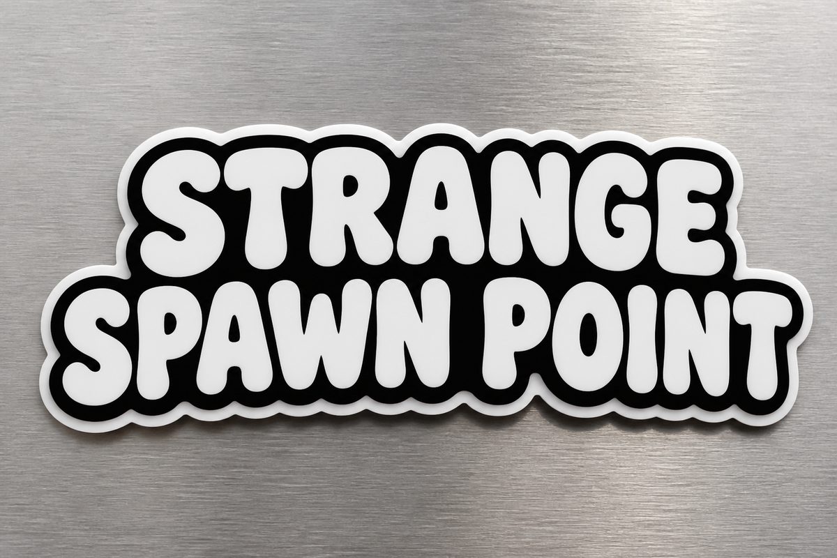 Strange Spawn Point Bumper Sticker