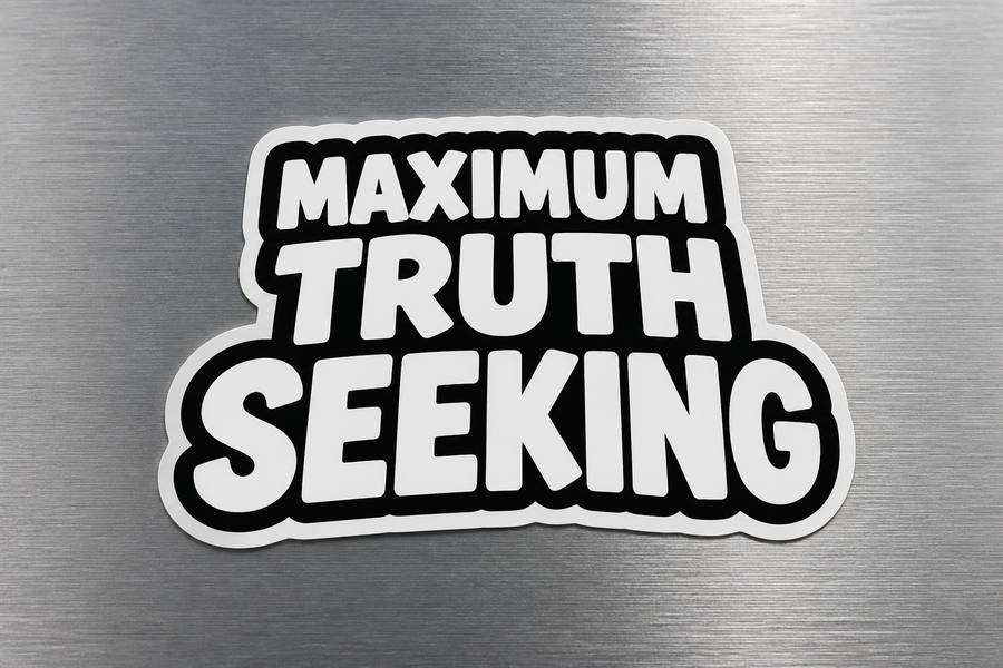 Maximum Truth Seeking Bumper Sticker