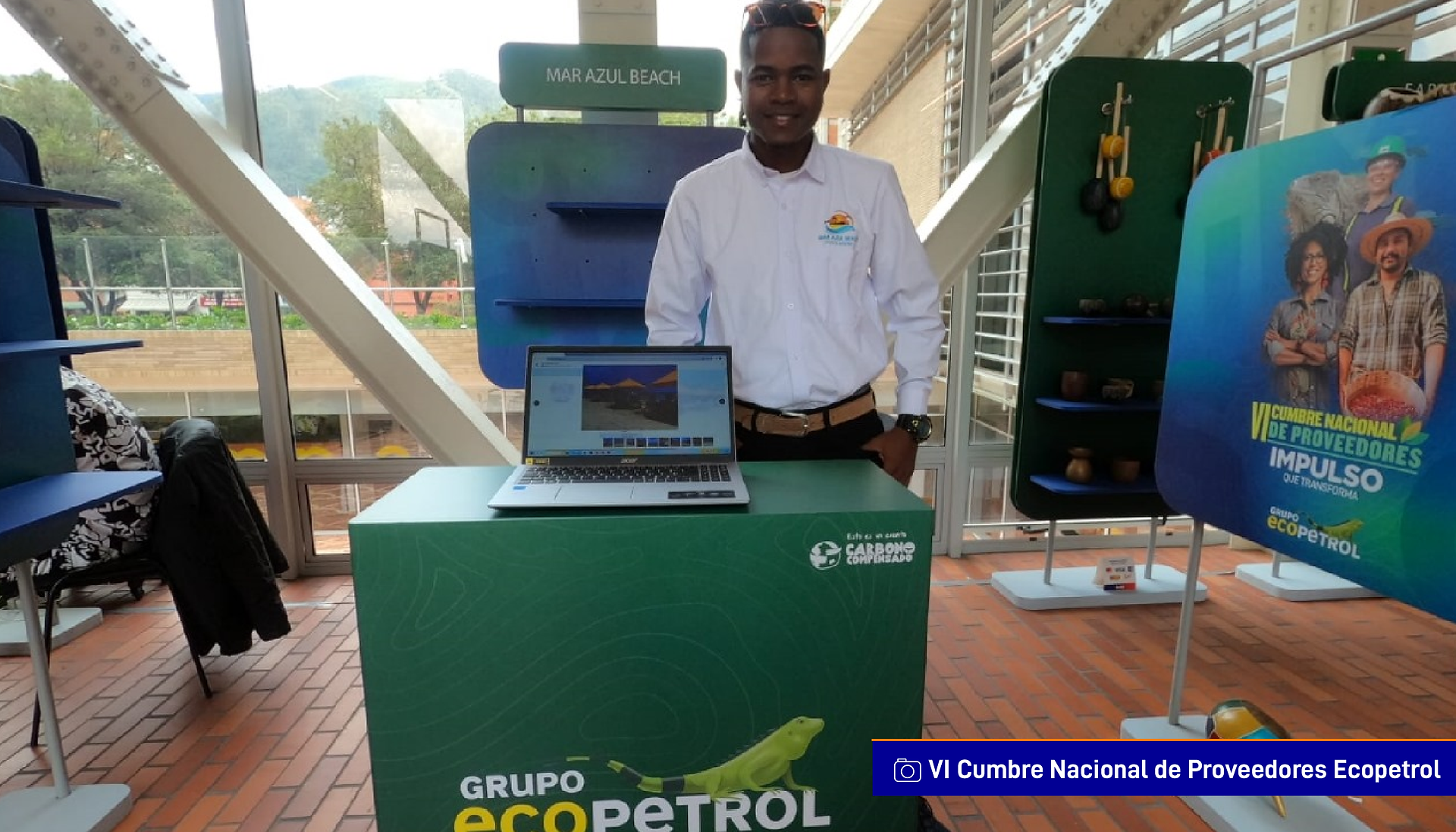 Ecopetrol Emprende fortalece el desarrollo empresarial, en espacios comerciales internacionales.