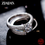 Thumbnail: 925 Sterling Silver Double Zircon Rings for Women Fashion Wedding Engagement Jew