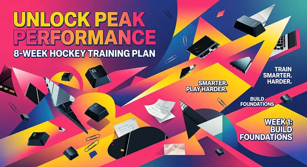 Unlock Peak Performance: 8-Week Hockey Training Plan