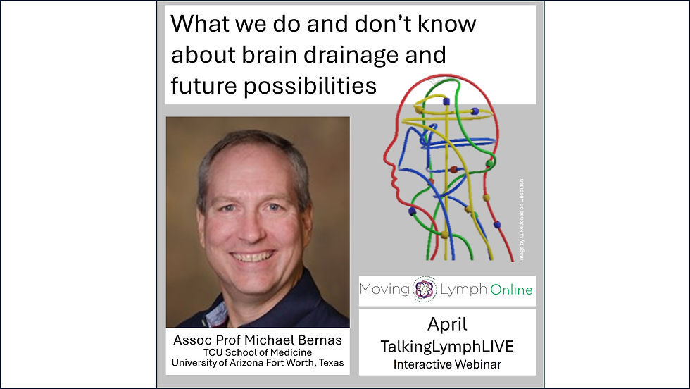 June TLL: Mike Bernas on what we do and don’t know about brain drainage, and future possibilities.