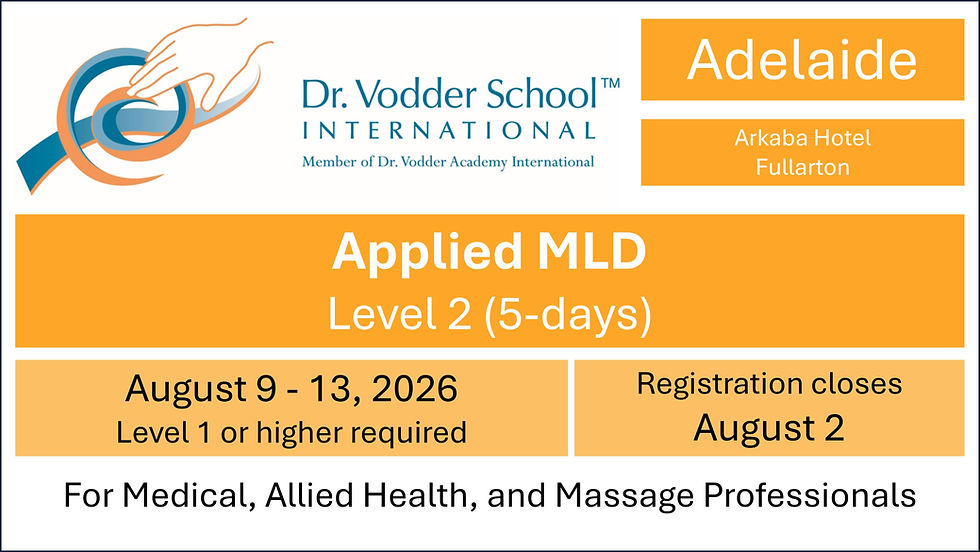Adelaide: Level 2 - Returning Therapists $1875 +GST+DVSI fees