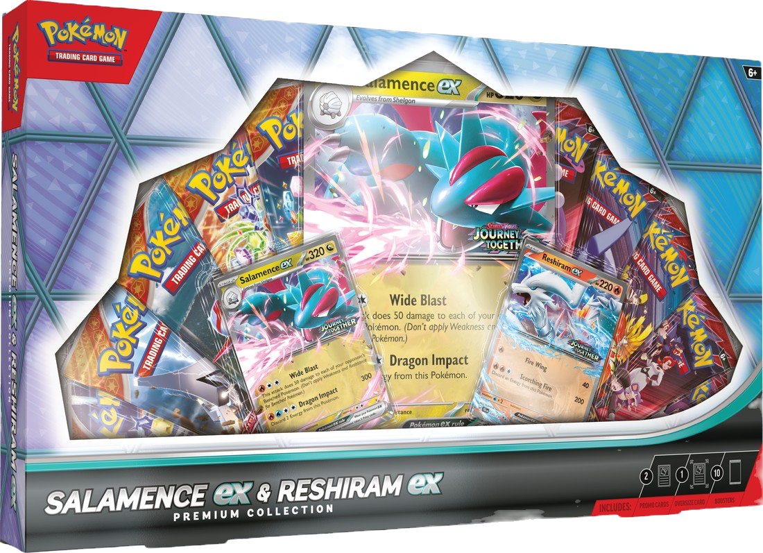 Salamence ex & Reshiram ex Premium Collection
