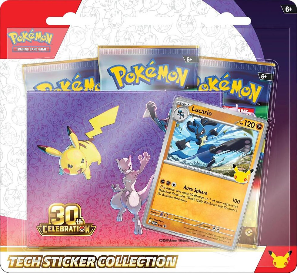 Thumbnail: 30th Celebration Tech Sticker Collection