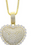Thumbnail: Gold Big Heart Necklace and Bracelet Set