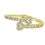 Thumbnail: Gold Big Heart Necklace and Bracelet Set