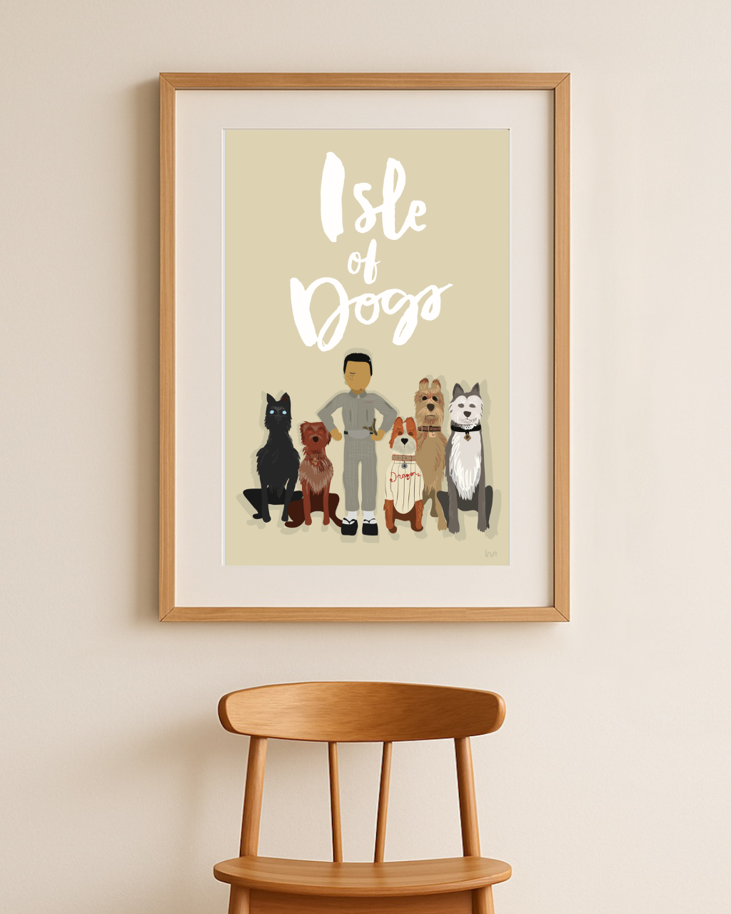 isle of dogs print