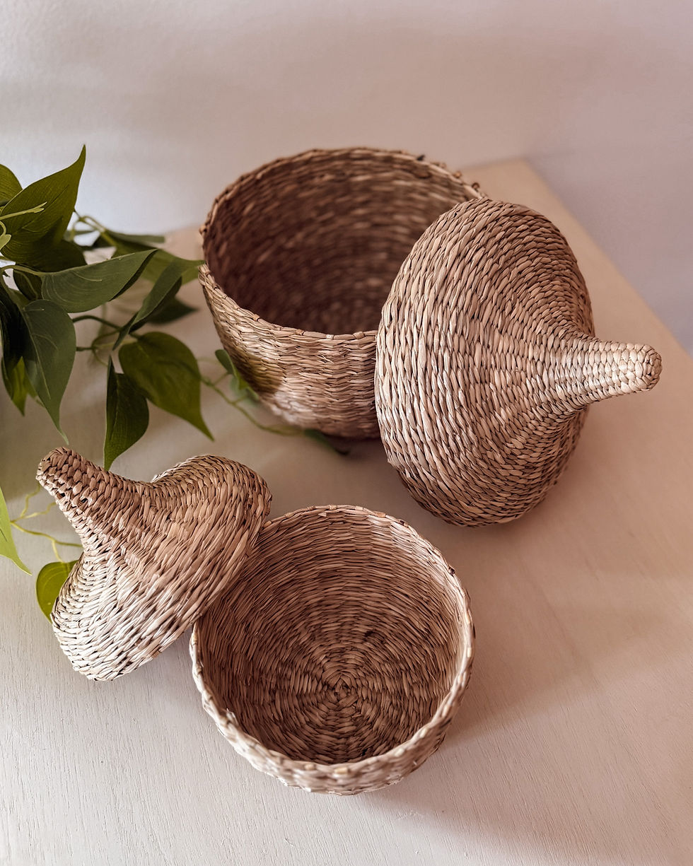 Thumbnail: SEAGRASS NESTING BASKETS