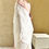 Thumbnail: Handloom hand embroidered kota chikankari saree zari border beige 5