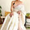 Thumbnail: Handloom hand embroidered kota chikankari saree zari border beige 2