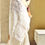 Thumbnail: Chikan Hand Embroidered Beige Kota Doria Lucknowi Chikankari Saree 1