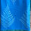 Thumbnail: Handloom Chanderi Cotton Saree Cerulean Blue