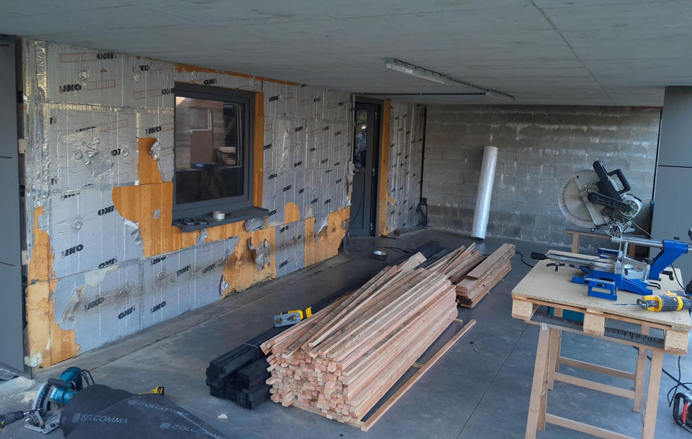 Bardage ajouré en douglas