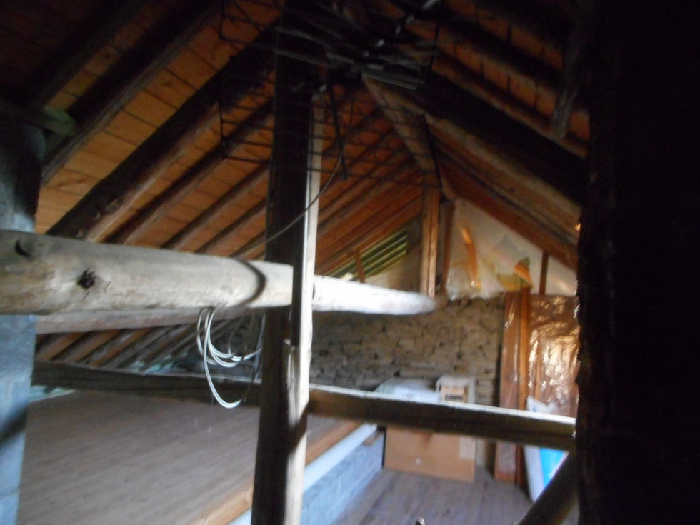 Aménagement grenier, plancher osb, placards