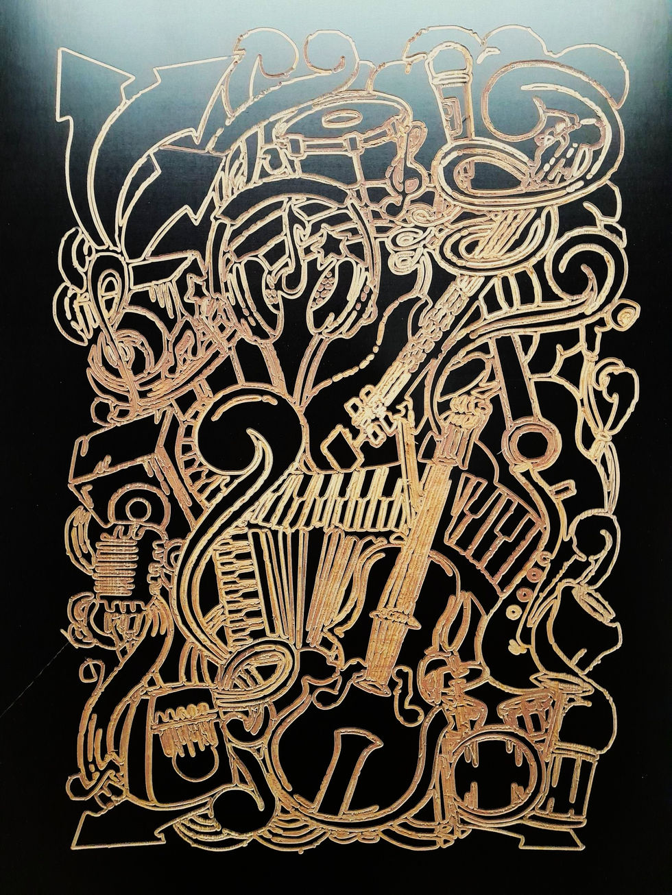 Gravure bois avec machine à commande numérique (CNC)