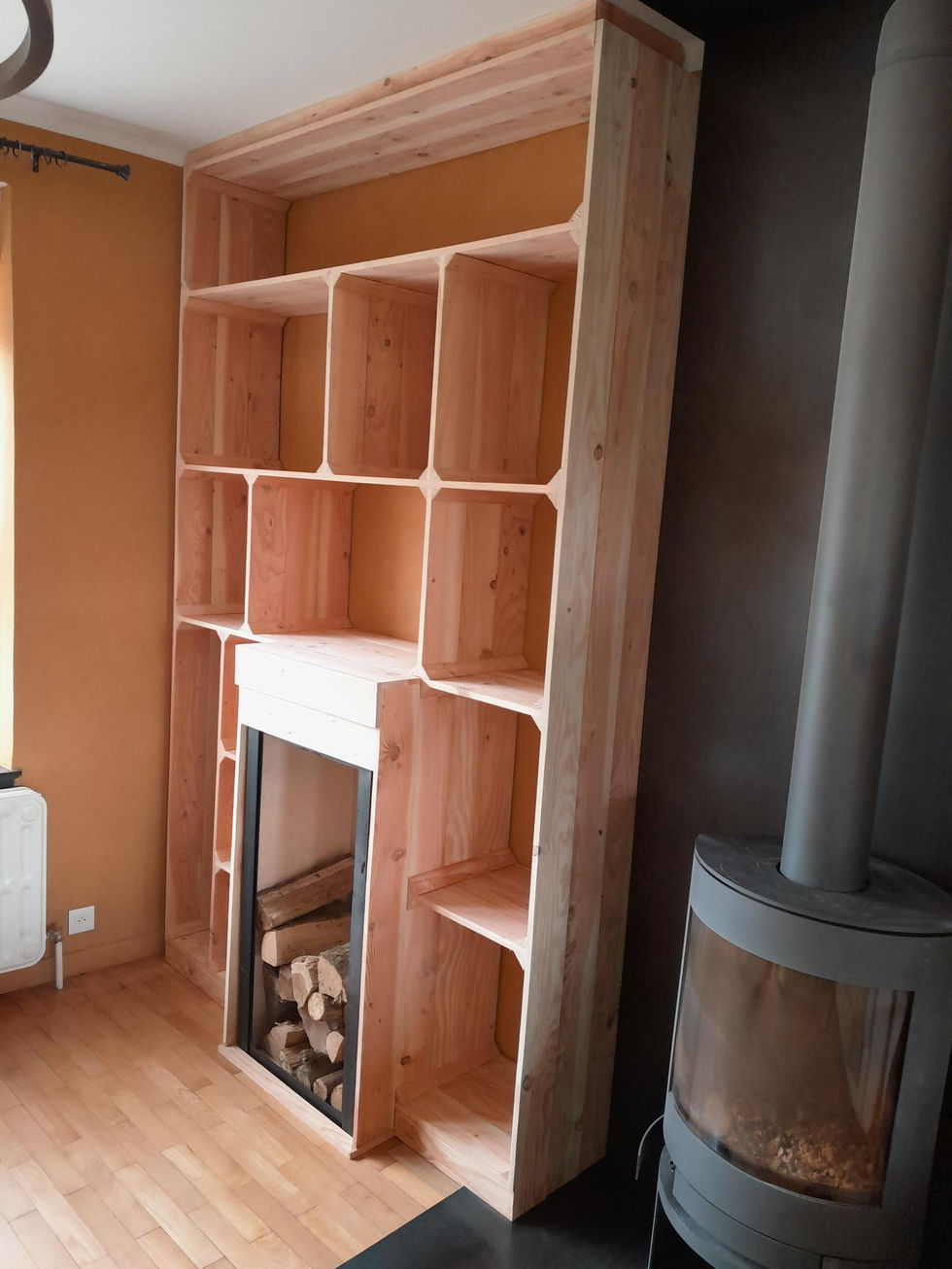 Etagère sur mesure, douglas