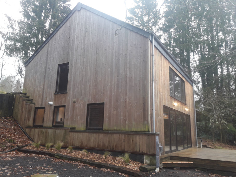 Création terrasse mélèze