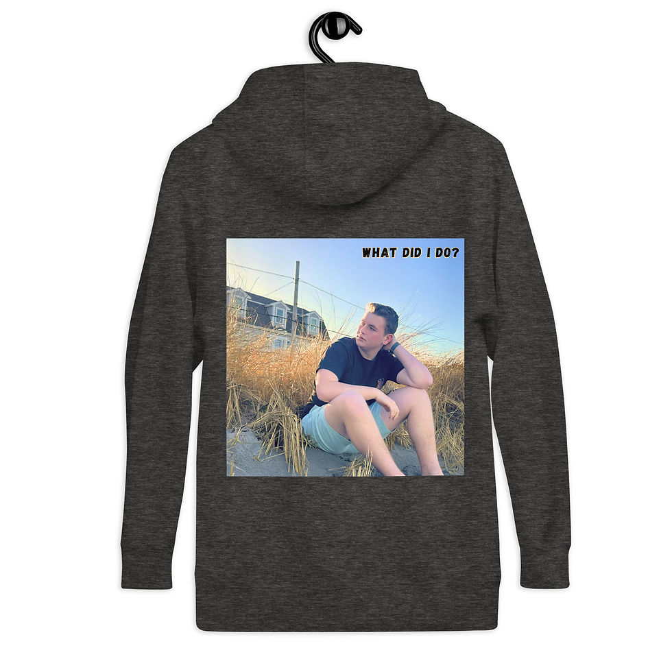 Thumbnail: What Did I Do? - Ocean Hoodie