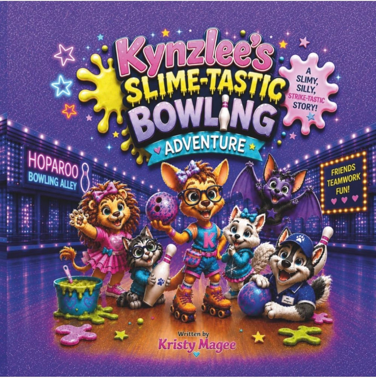 Kynzlee's Slime-Tastic Bowling Adventure