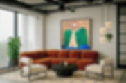 Marketing suite seating area