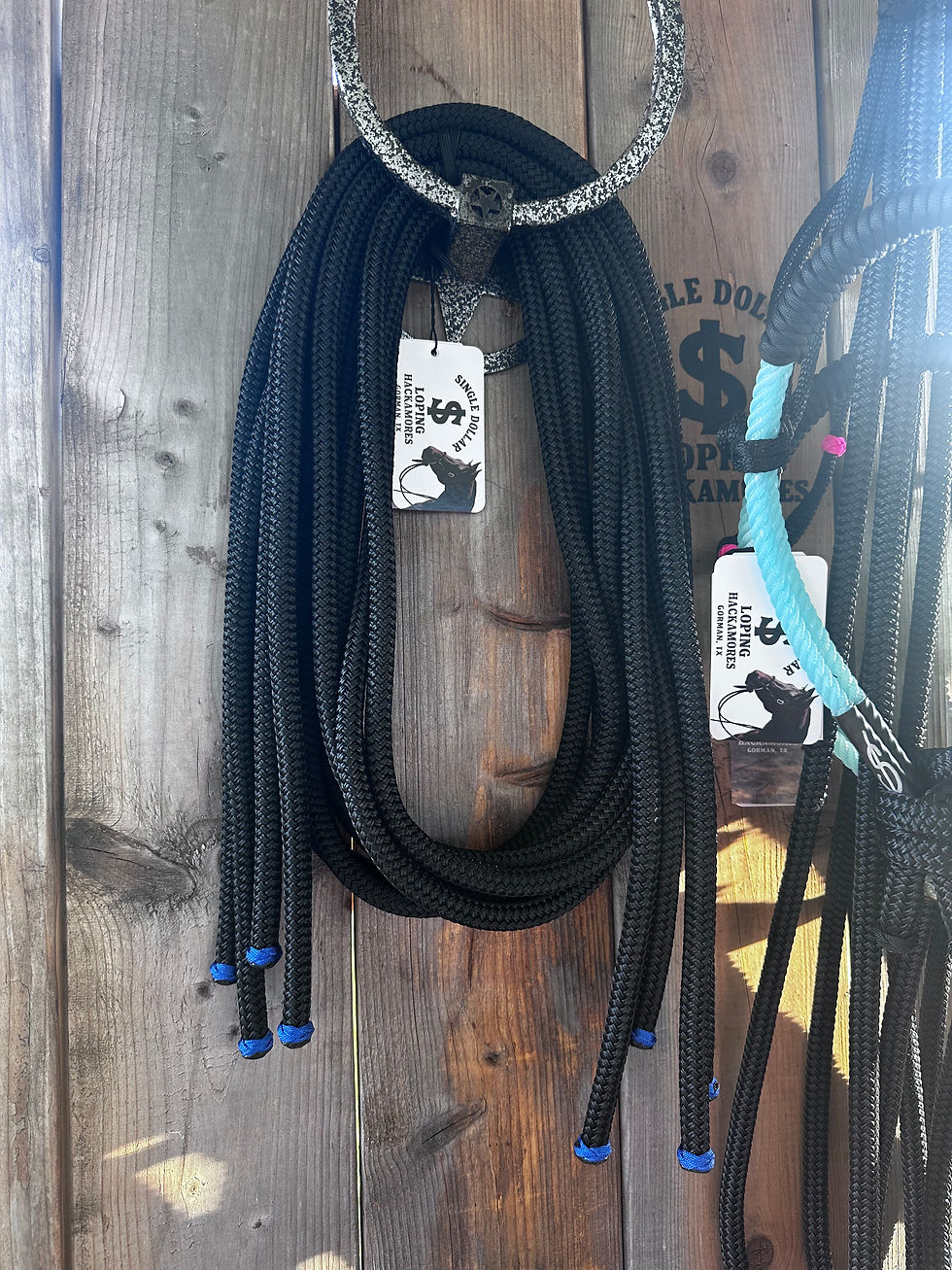 Thumbnail: SDLH upgraded 1/2inch yacht rope split reins 