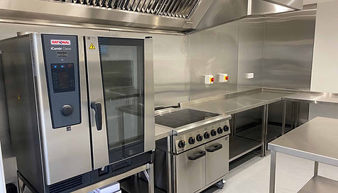 A commercial kitchen renovation