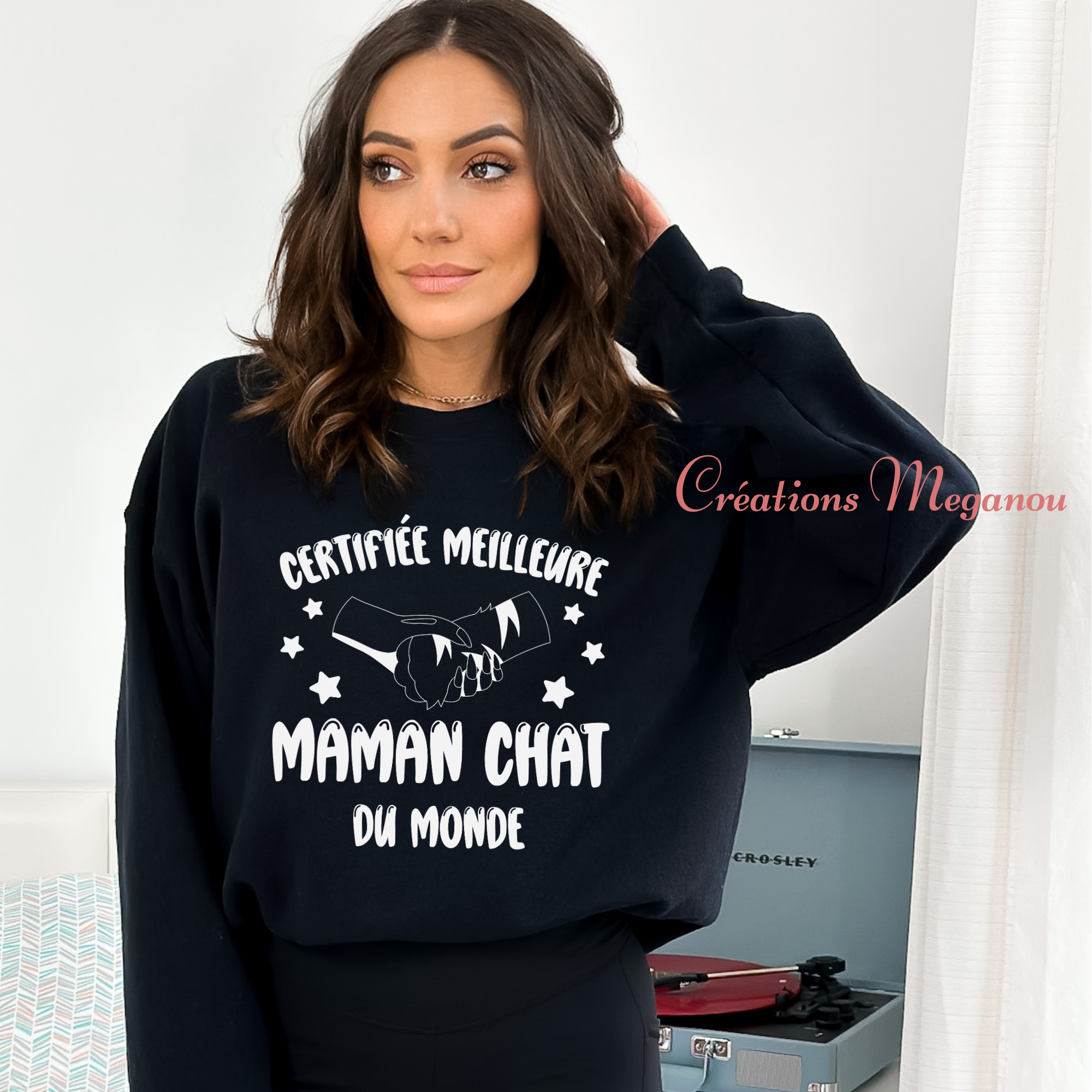 Maman chat (coton ouaté)