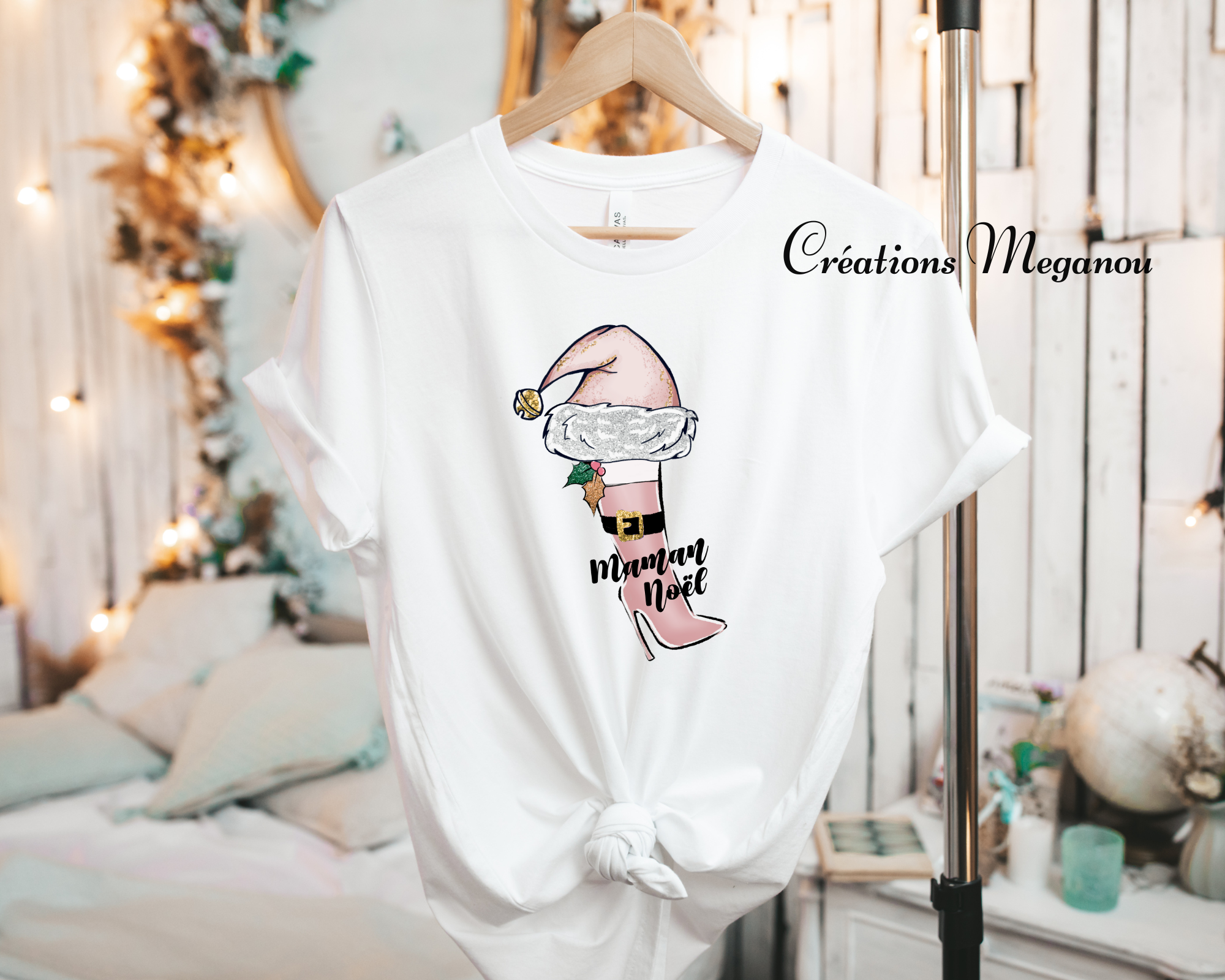 Maman Noël chic (t-shirt)