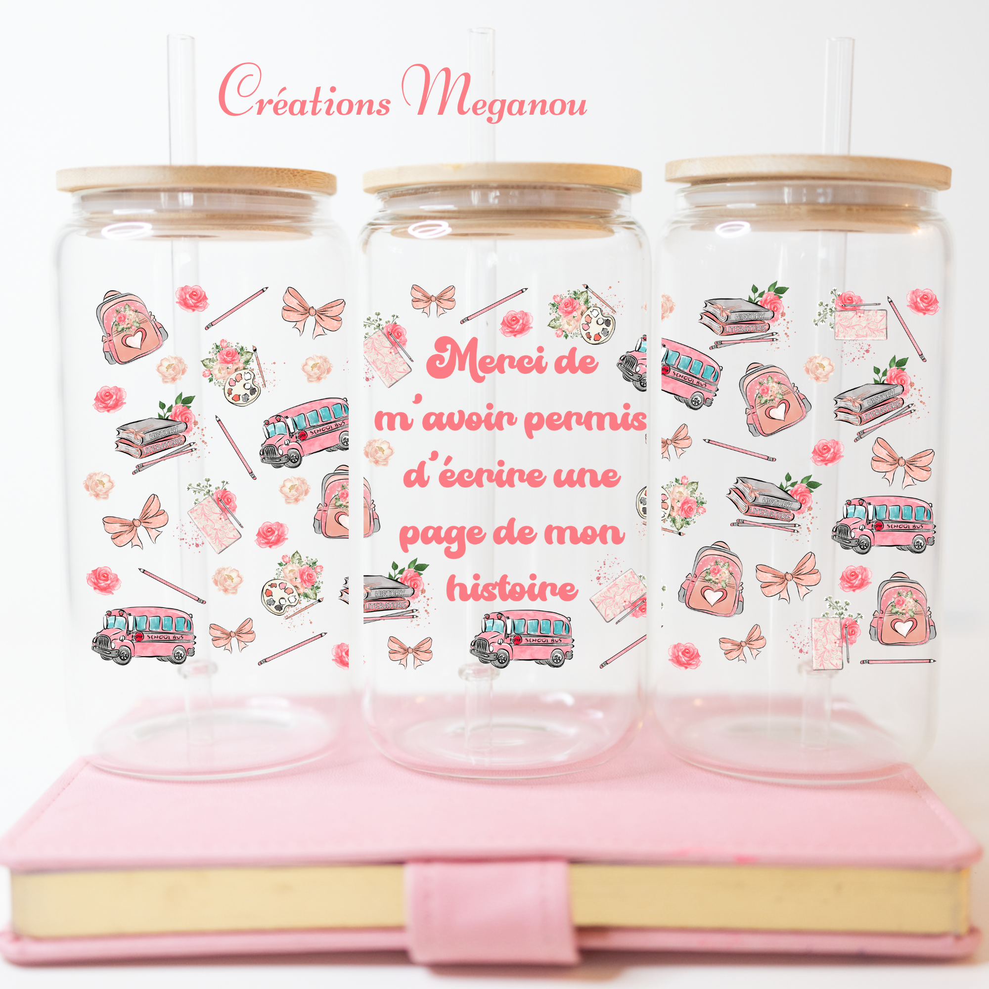 Une page de mon histoire (verre)