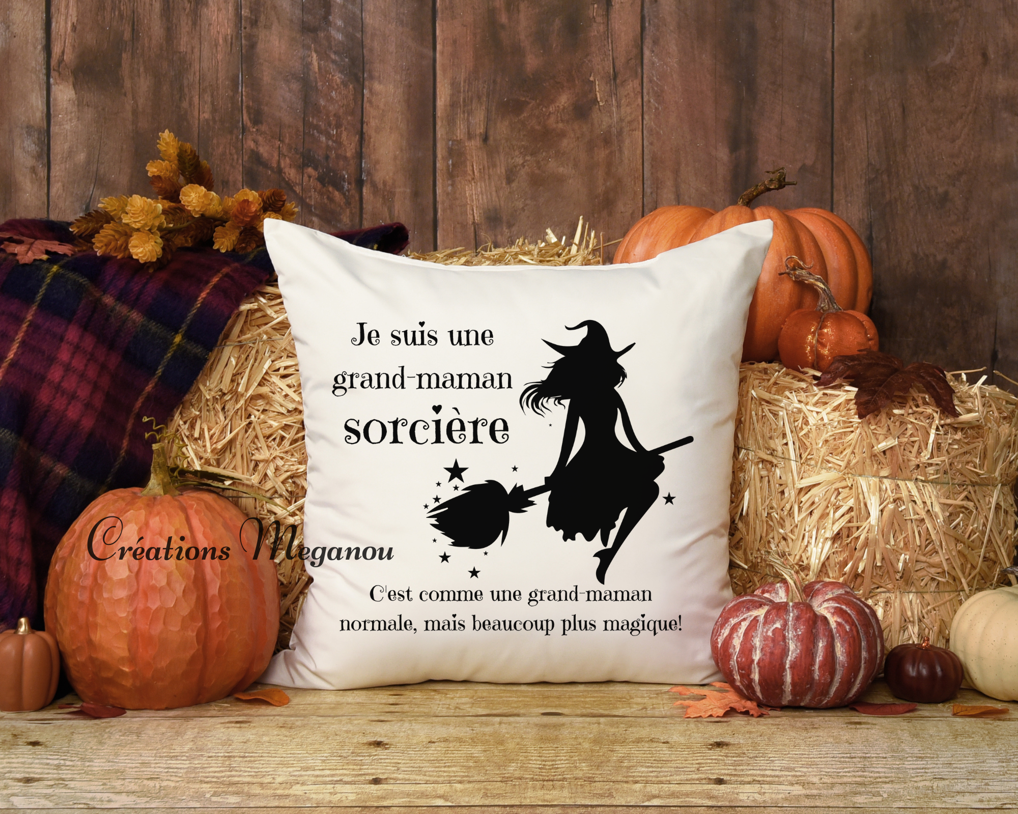 Grandma Witch (housse de coussin)