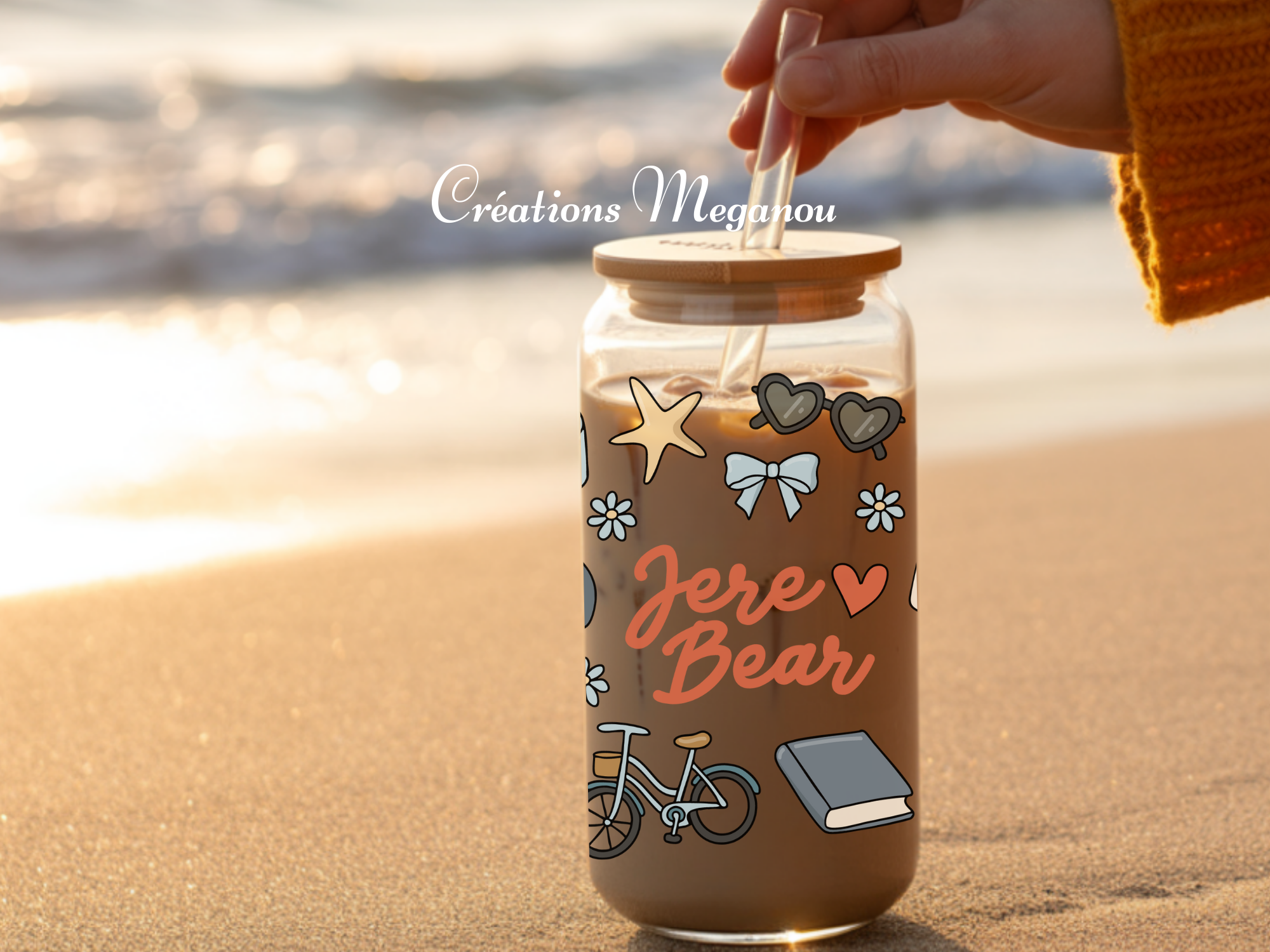 Jere Bear full wrap (verre à café)