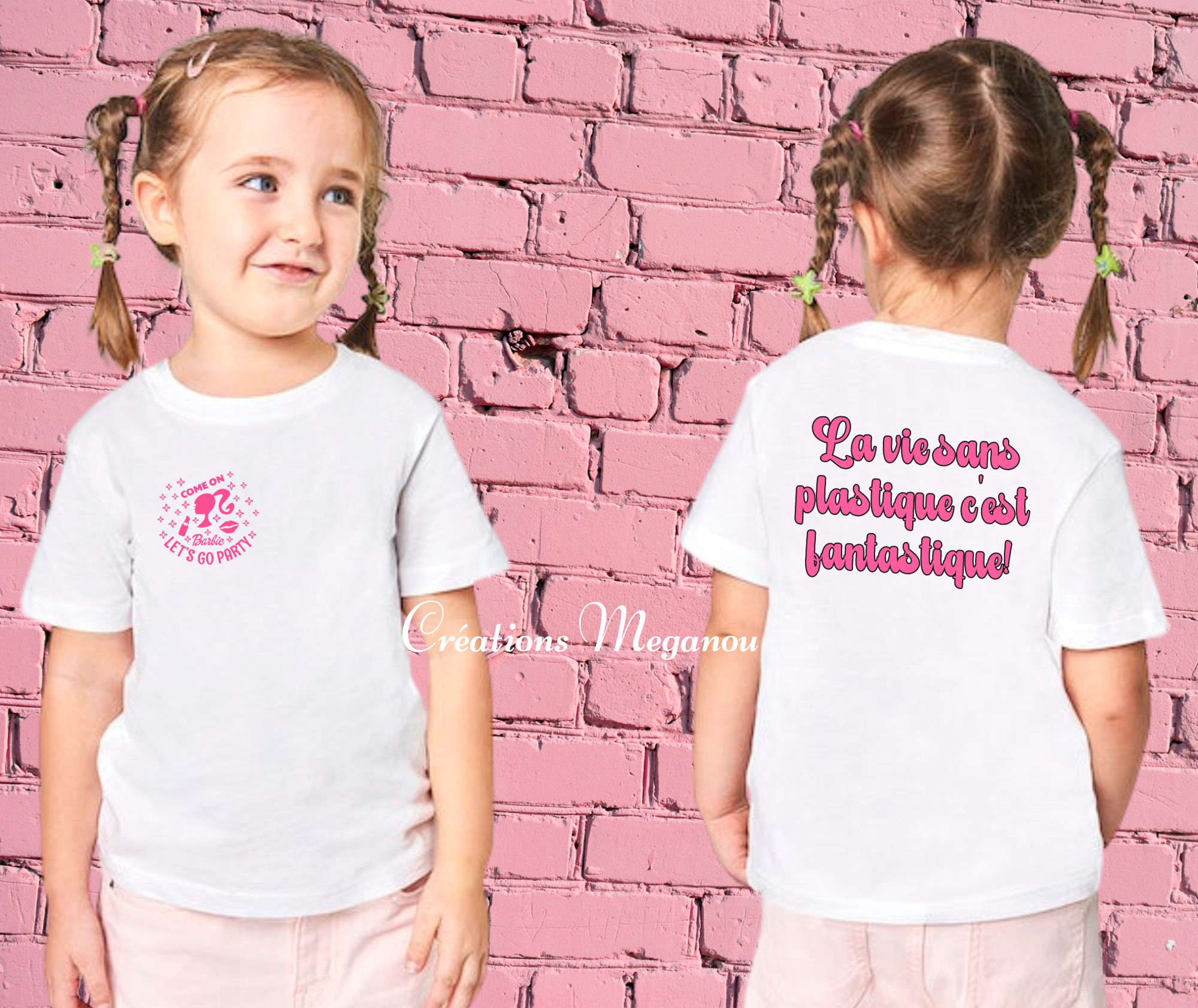 La vie sans plastique c'est fantastique! (t-shirt enfant)