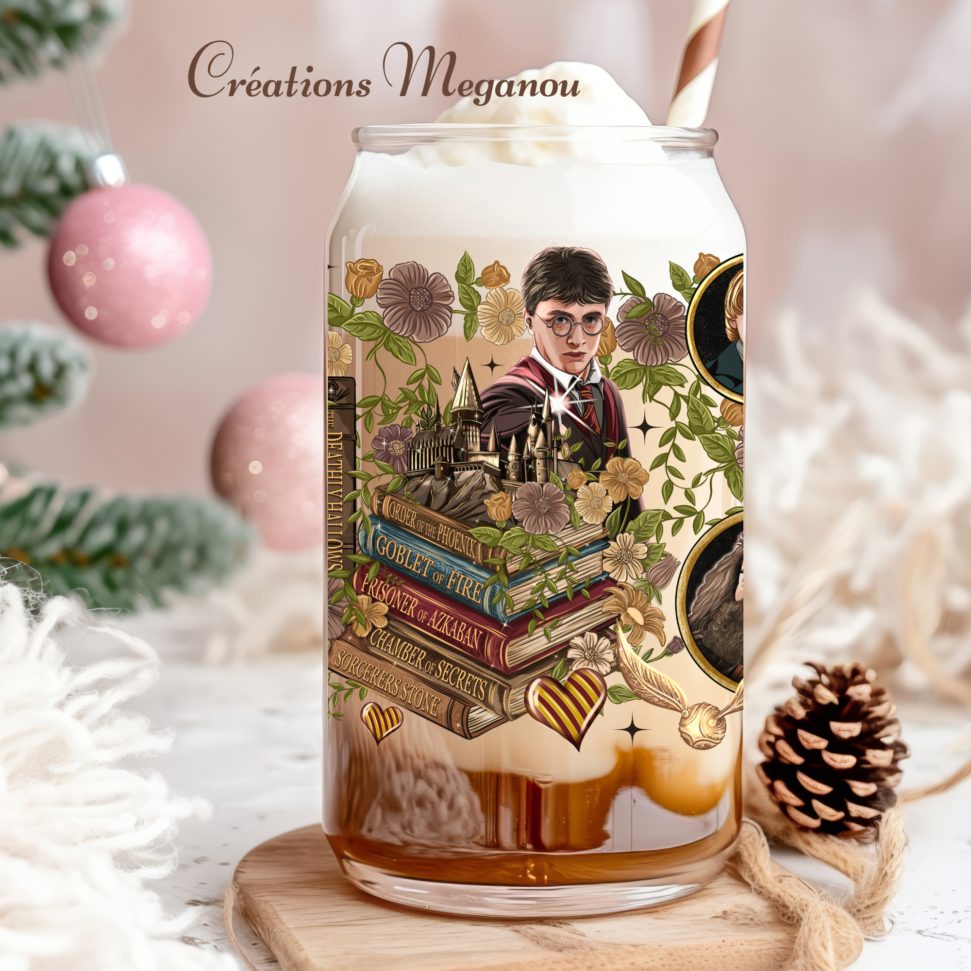 Wizard books (verre à café)