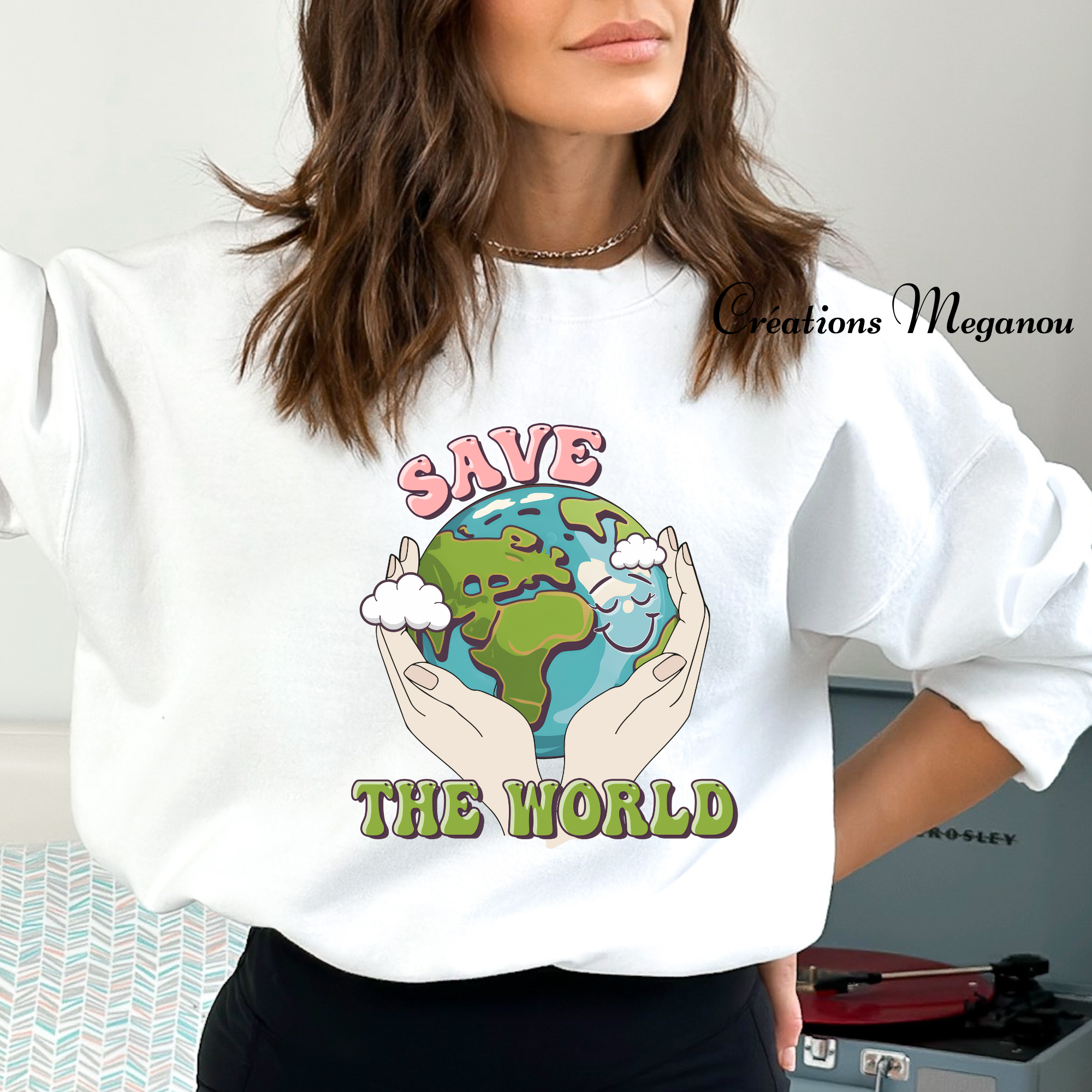 Save the World (coton ouaté)