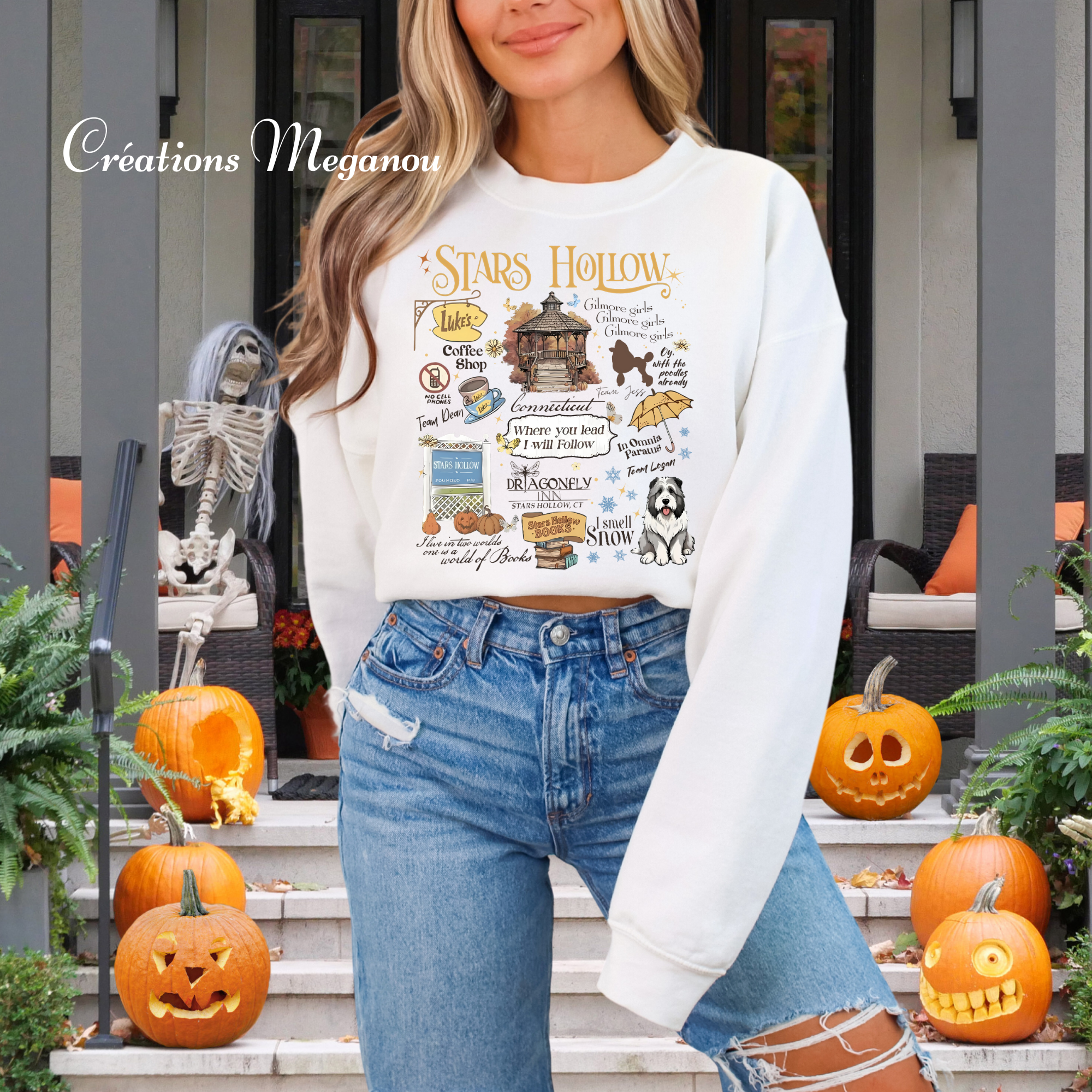 Stars Hollow Fall (coton ouaté)