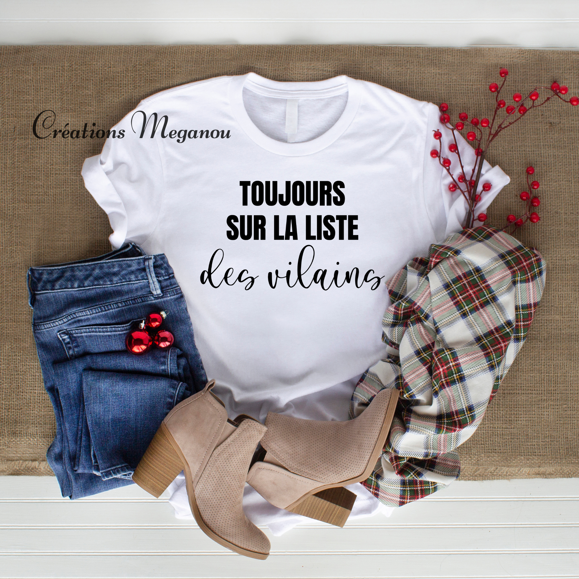 Toujours sur la liste des vilains (t-shirt)